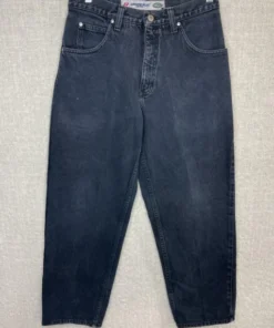 baggy blue jeans men