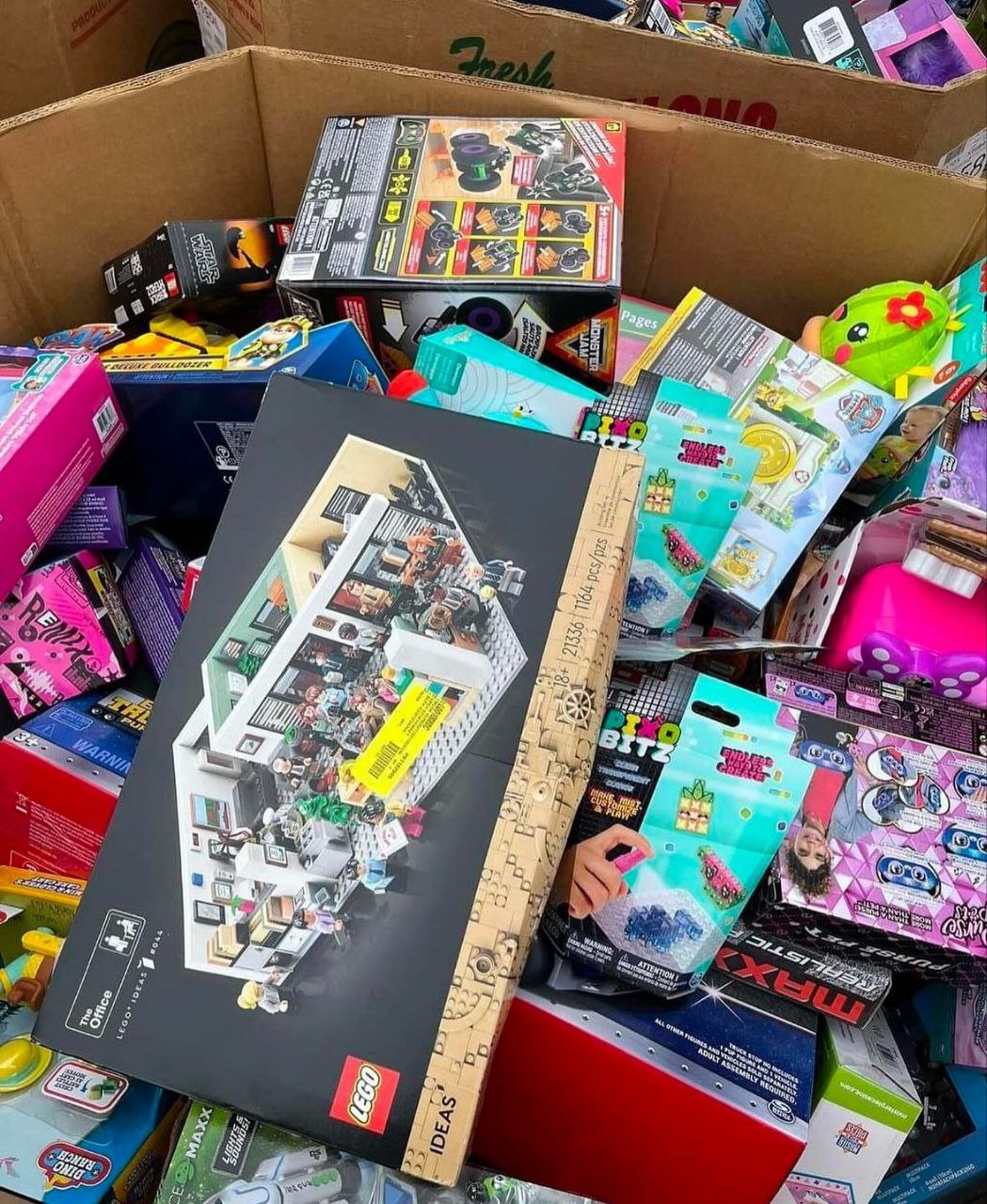 kerst speelgoed pallet