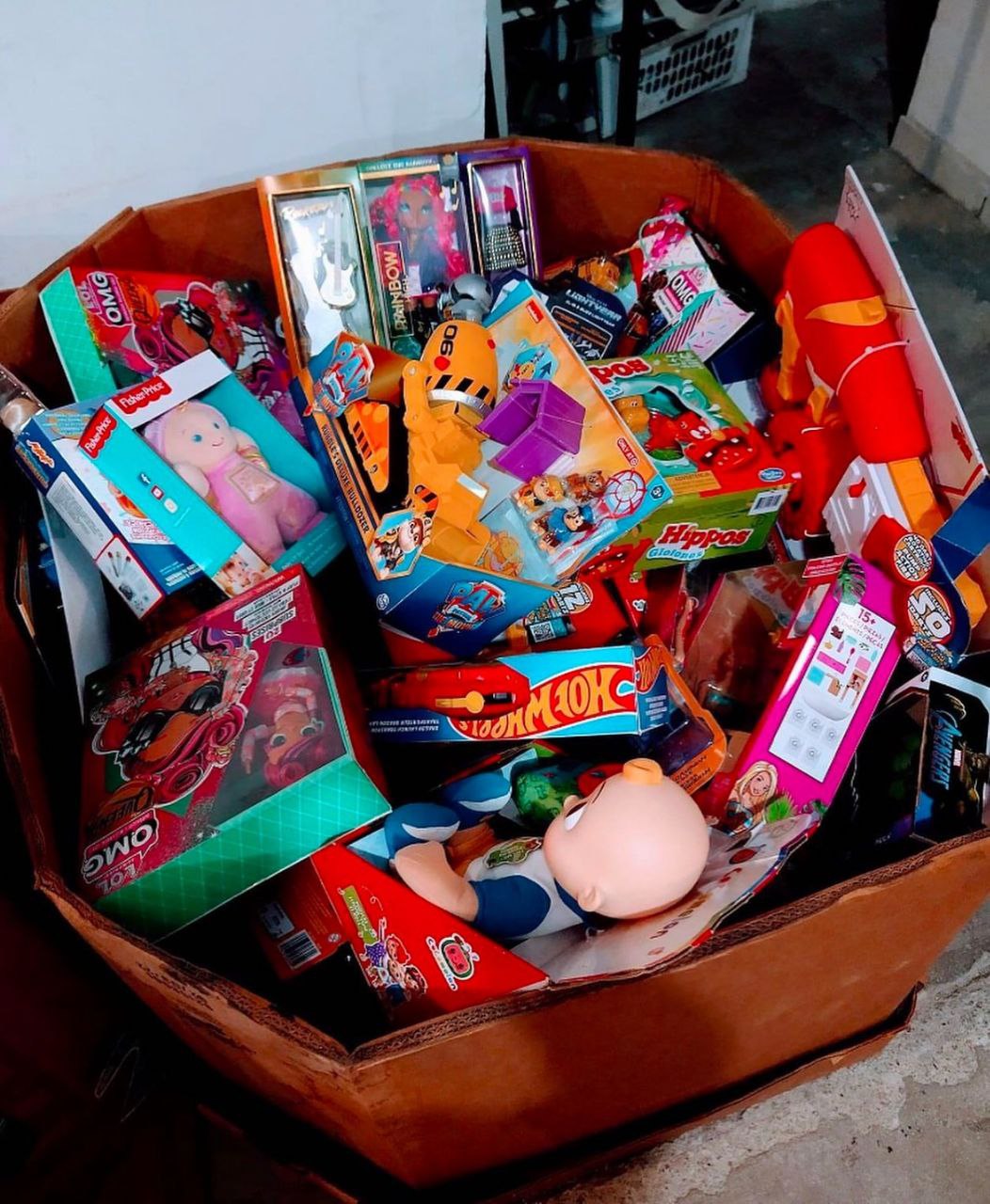 kerst speelgoed pallet