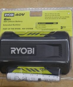Ryobi 40V batterijen